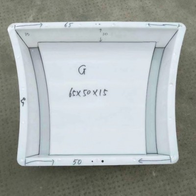 拱形护坡塑料模具，空心护坡模具，护坡砖模具  宝塑模具生产图2