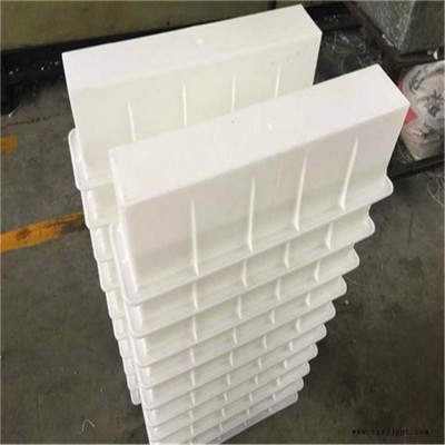 线条马路牙子模具 水泥预制路缘石模具 线条路侧石模具 线条路沿石塑料模具图2