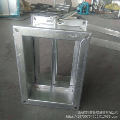 新风换气阀门 通风管道带密封圈风门 风量调节控制阀 轩盈