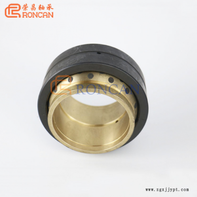 厂家定制GE向心自润滑关节轴承带密封圈推力轴套万向球铰石墨铜套图2