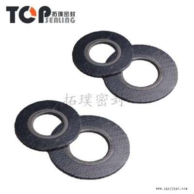 优质石墨盘根环 拓璞密封 加工定做填料环耐高温密封圈垫圈垫片 钢丝增强石墨绳纯石墨盘根5000R图1