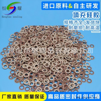 全国直供耐低温UPE泛塞圈 超高分子泛塞封 填充硅胶密封圈定做图2