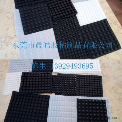 半球形带胶自粘硅胶玻璃脚垫防滑防震透明硅胶垫片O型圈密封圈图1