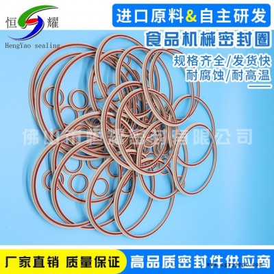 厂家直销食品机械配套用密封件食品级硅胶密封圈硅胶密封条密封条图2