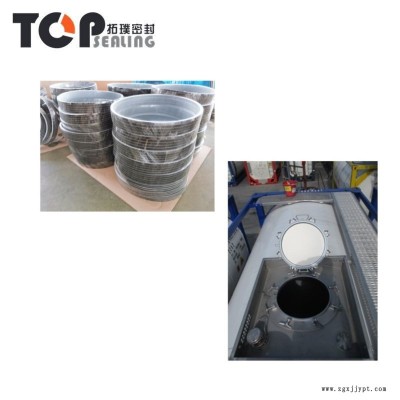 白加黑超级垫圈 油罐车 人孔盖密封垫圈 小盖密封圈 拓璞密封图2