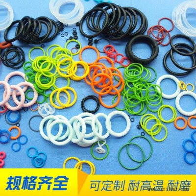 订制线径1毫米o型密封圈 防水圈橡胶垫圈 食品级环保硅胶圈图2
