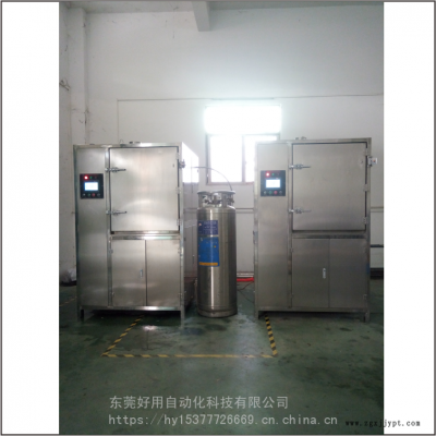 液氮处理皮鞋的毛边机    密封圈产品处理毛边    设备冷冻处理皮鞋的毛边机床图2
