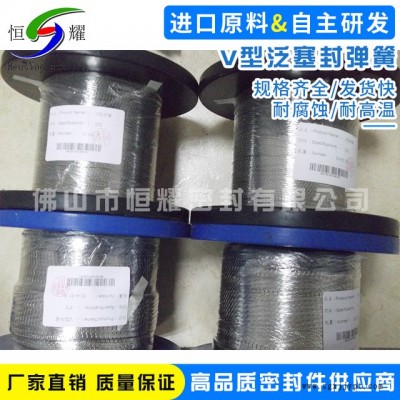 直销泛塞封弹簧 V型斜体弹簧 进口密封圈弹簧 精密弹簧细弹簧轴封图2