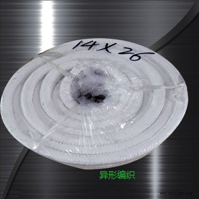 深圳市四氟盘根密封耐磨耐高温 含油聚四氟乙烯盘根耐腐蚀 无油四氟填料密封圈图2