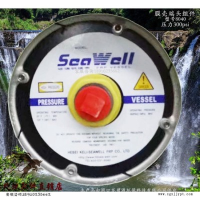 SeaWell反渗透膜堵头S80S300-6纯净水设备膜壳端盖封头密封圈