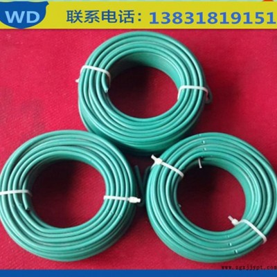 电力绑扎专用黑色包塑铁丝花卉盆栽截断包塑铁线PE包胶丝图3
