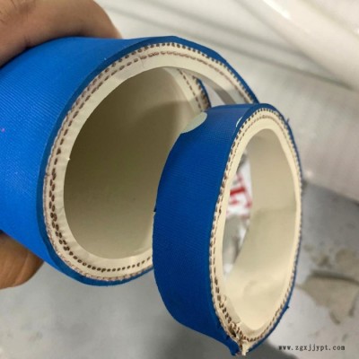 GREATFLEX 蓝色 RE40 食品级夹布钢丝橡胶管 乳胶管图2