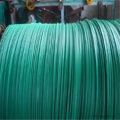 红色包塑铁丝 包胶丝电力捆绑 户外用包胶铁线 涂塑丝厂家图4