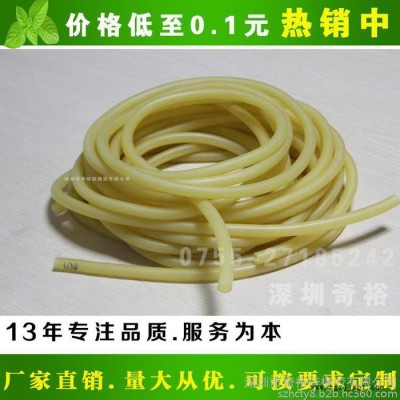 厂家批发天然进口乳胶管8*10 耐高温硅胶管食品级 环保无毒乳胶片品牌厂家订做供应图3