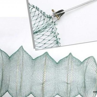 软折叠胶丝鱼护 垂钓绿色简易渔护 3层4层5层6层