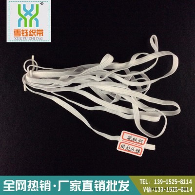 雪钰** 无锡厂家批发 涤纶乳胶丝松紧织带 立体口罩低弹松紧带 彩色松紧织带图3