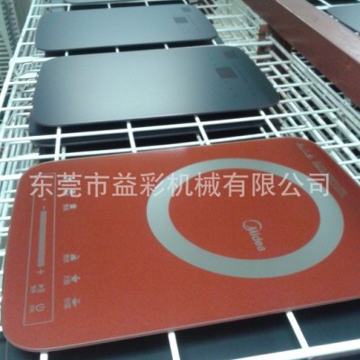 益彩5070大平面立式电热膜不干胶丝网印刷机厂家 不干胶(标签)印刷机图3