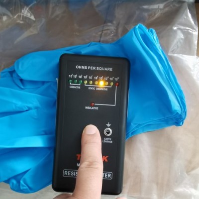 洛一相蓝色丁腈手套   千级丁腈手套厂家 丁腈手套价格批发  一次性橡胶手套 工业乳胶手套 欢迎咨询图2