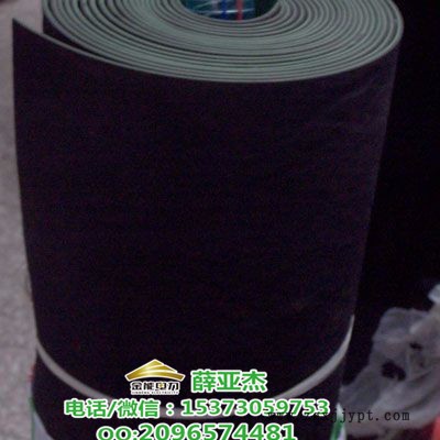 海门防滑JD-XYJ12mm耐高压10kv绿色绝缘胶皮图2