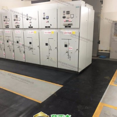 海门防滑JD-XYJ12mm耐高压10kv绿色绝缘胶皮图4