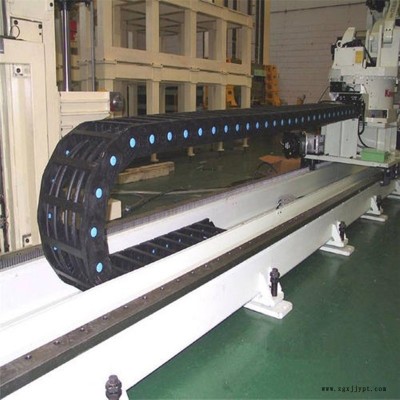 创启厂家专业生产PA66尼龙拖链 数控设备穿线保护链 20-65系列加强型塑料拖链 型号齐全现货速发