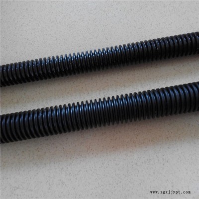SZDIBT厂家定制订做2米梯形丝杆TR225现货45钢材质发黑可定做POM材质和铜螺母铁螺母