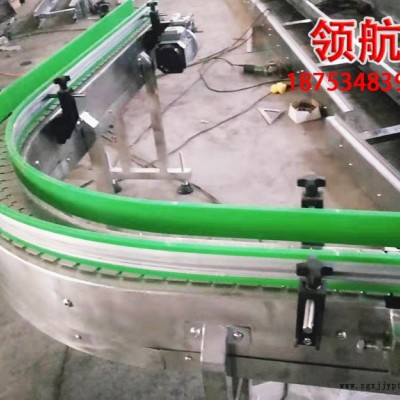 厂家推荐优质POM塑钢链板输送机 顶板链输送线 平顶链输送流水线图2