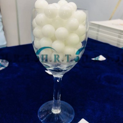 供应广东钢球厂（红润泰钢球）G10级POM材质白色塑料球0.8---2mm（POM塑料球）图2