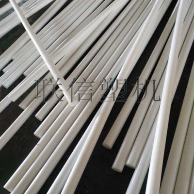供应pom棒材管材冷顶挤出机PP、PEEK、PE棒材板材PA隔热条挤出生产线图5