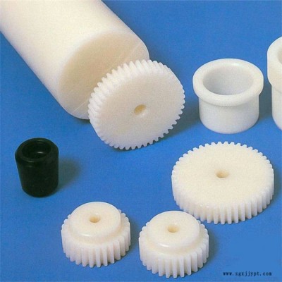 白色POM塑料板棒摺动型 进口聚甲醛定制加工零件图2