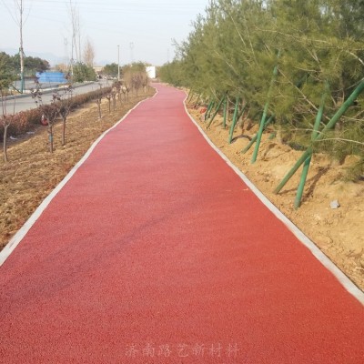 透水混凝土胶粘剂 透水混凝土增强剂 透水路面胶粘剂 济南路艺实力厂商批发图2