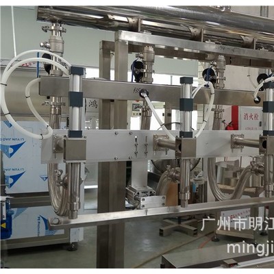 高粘度悬浮剂水剂乳油灌装设备 塑料瓶全自动活塞缸常压式乳油灌装机 胶粘剂锚固剂灌装机生产线图3