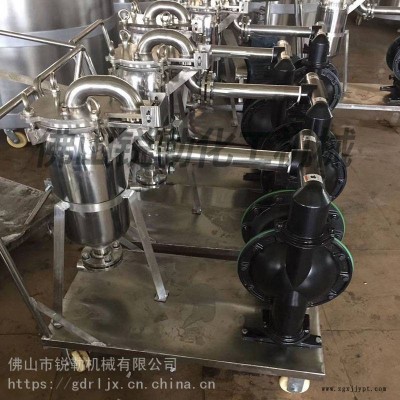 DL移动式袋式过滤器 胶粘剂过滤机图2