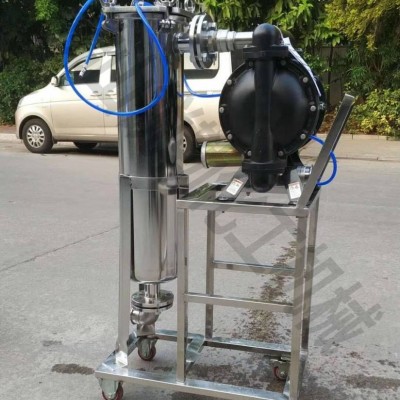 DL移动式袋式过滤器 胶粘剂过滤机图3