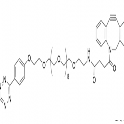 双官能交联剂Methyltetrazine-PEG12-DBCO,四嗪二苯基环辛炔图2
