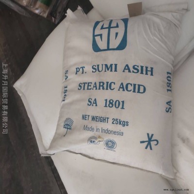 硬脂酸1801 斯文硬脂酸 润滑抗粘剂 白色颗粒 工业级 25KG/包图2