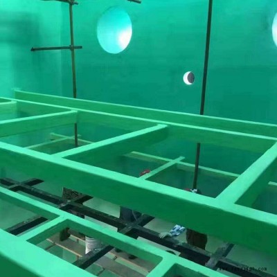 蓝珀涂料 【乙烯基玻璃鳞片防腐涂料】 涂料底漆 污水池烟囱脱硫设备重防腐 防酸防碱 胶泥 主漆 固化剂 促进剂图2