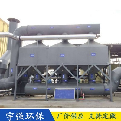 活性炭催化燃烧设备 油漆废气净化催化剂 宇强环保 催化燃烧炉 支持订做图2