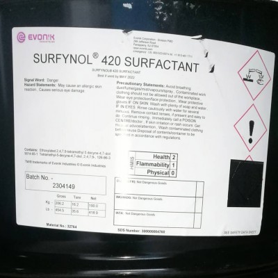 胶粘剂润湿剂SURFYNOL440赢创炔醇类润湿剂1公斤可售图3