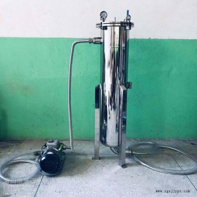小型催化剂溶液过滤器 催化剂溶液杂质过滤设备 去除效果好图3