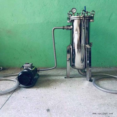小型催化剂溶液过滤器 催化剂溶液杂质过滤设备 去除效果好图2