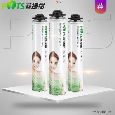 厂家直销菩提树发泡胶发泡剂填缝剂不锈钢门窗填缝聚氨酯泡沫胶