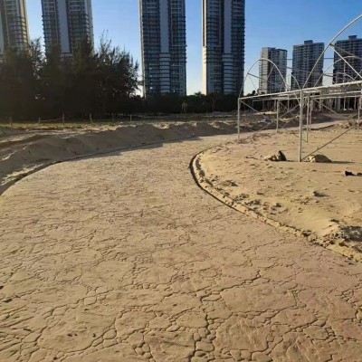 张家口市压模地坪脱模剂 压花地坪着色脱膜粉图4
