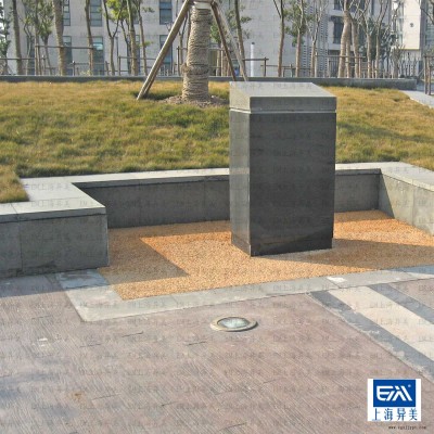 小区度假村压膜路面脱模剂，模具免费借用图2