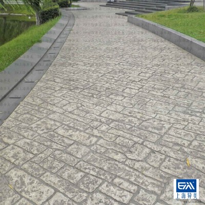 水泥混凝土压花地坪脱模剂，模具免费借用图2