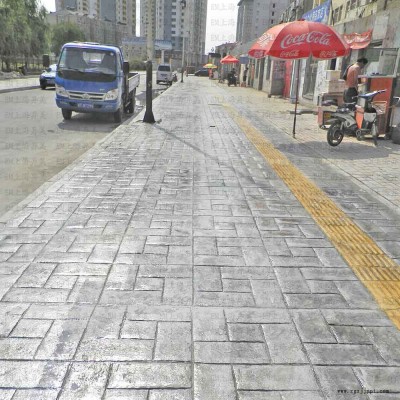 美丽家园压模地坪脱模剂，模具免费借用图4
