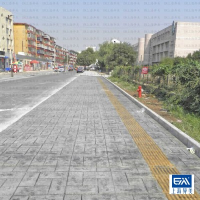美丽家园艺术地面脱模剂，模具免费借用图2
