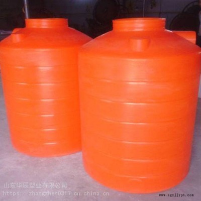 山东华辰天然油3T塑料桶_抗菌剂法兰开口塑料桶厂家价格