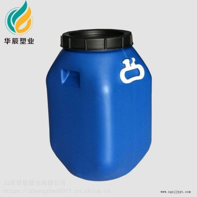 华辰塑业洗涤剂25升塑料桶_抗菌剂法兰开口塑料桶生产厂家图2