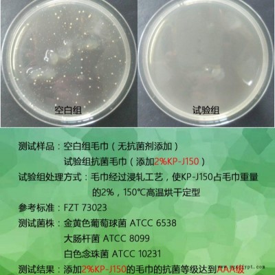科普茵抗菌剂 耐洗毛巾抗菌剂KP-J150 双瓜耐洗纳米银纺织防霉抗菌剂图2